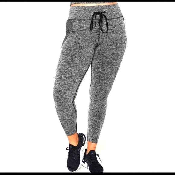 PINK Victoria's Secret Pants - Victorias secret PINK active gray black jogger pants sz Medium